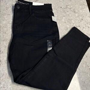 Maurices Dark Black Skinny Jeans